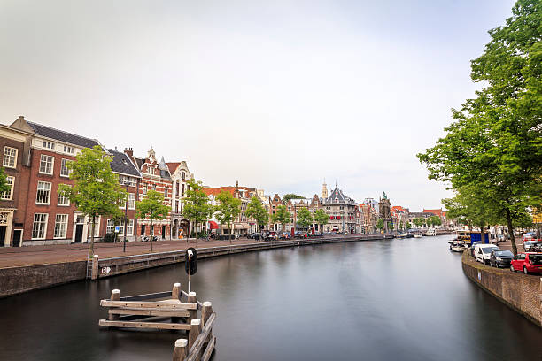 istock Haarlem by a canal, The Netherlands 597647434
