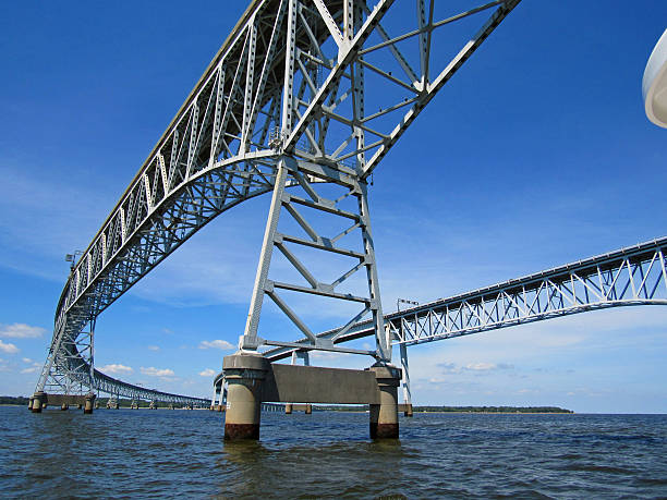 istock Chesapeake Bay Bridge View from the Water 597647520