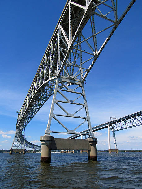 istock Chesapeake Bay Bridge View from the Water 597647536