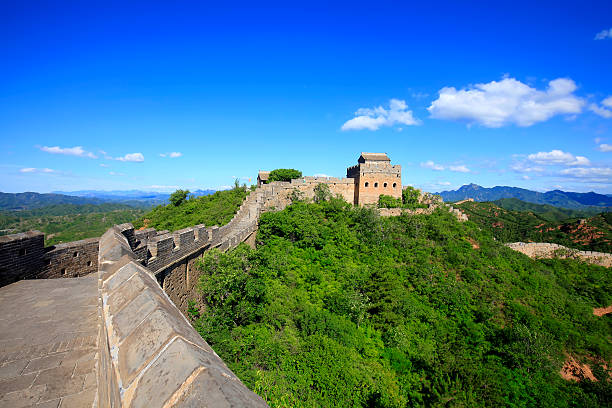 istock The Great Wall in China 597648394