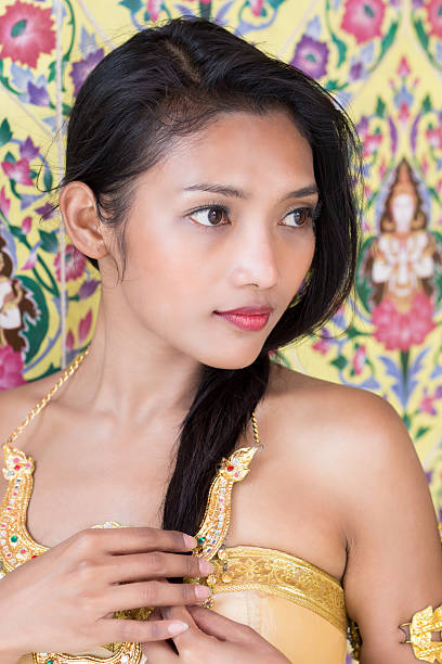istock Portrait of Thai lady 597650186