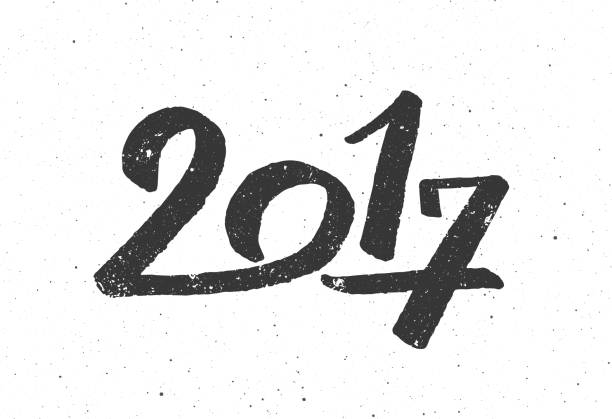 istock Calligraphy for 2017 New Year of the Rooster 597652154