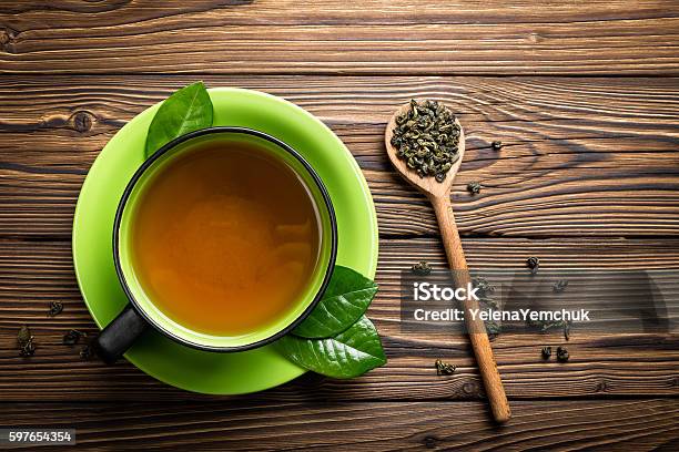 Tea Cup Stock Photo - Download Image Now - Green Tea, Tea - Hot Drink, Oolong Tea
