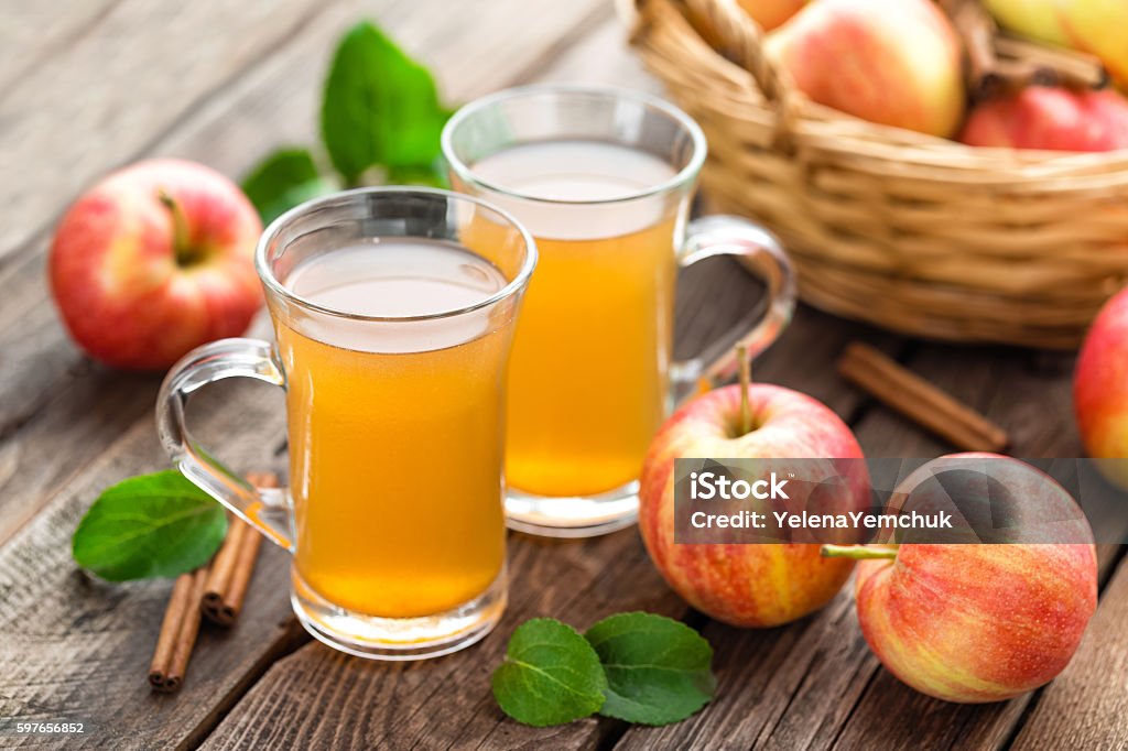 apple cider Hot Apple Cider Stock Photo