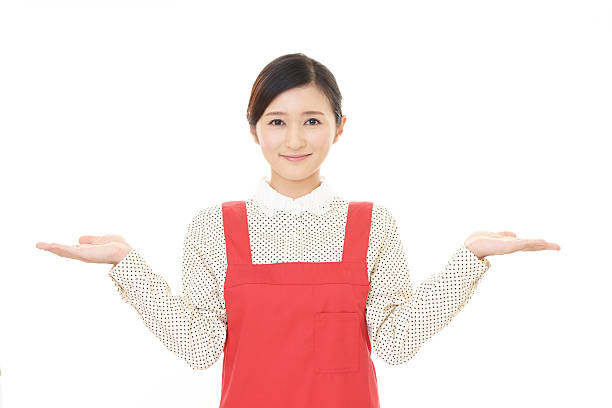 istock Smiling housewife 597658284