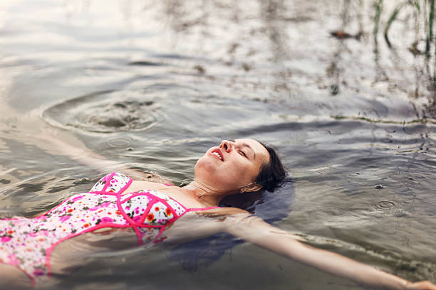 istock Young woman rest. 597660050