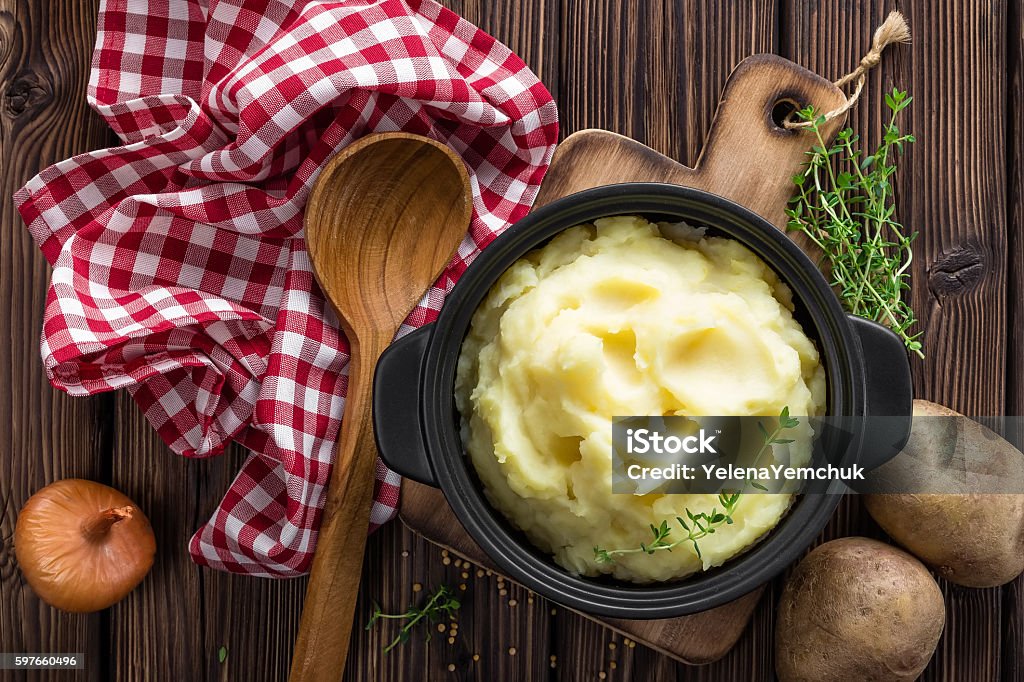 mashed potato Mashed Potatoes Stock Photo