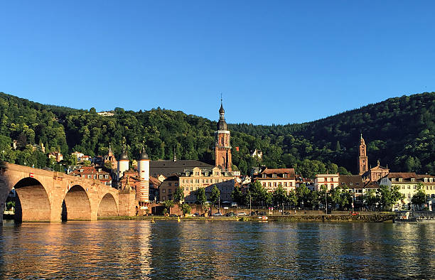 istock Heidelberg Old Bridge in the evening 597664914