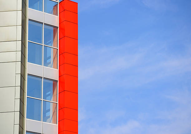 istock part of the modern skyscraper and sky 597667176