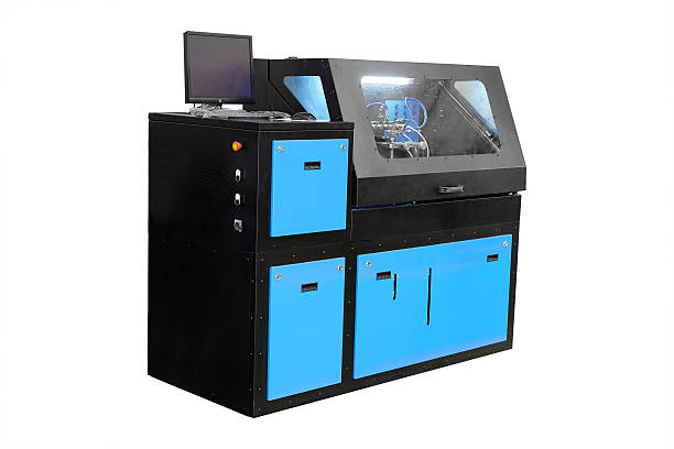 istock diesel injector diagnostic and repair machine 597668108