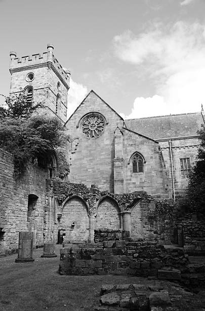 istock Culross Church and Abbey 597671092