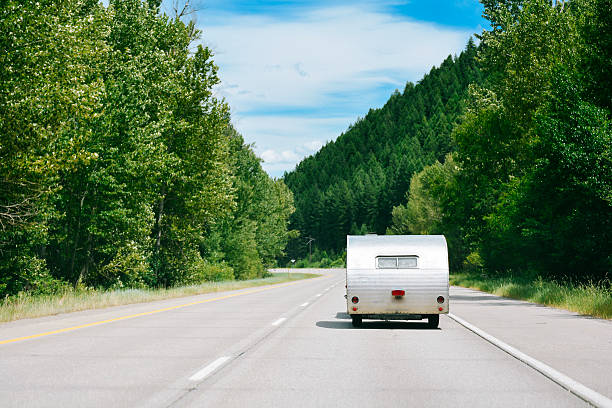 istock Roadtrip in the RV 597673704