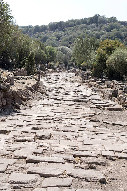 istock Ancient Greek Ruins of Aigai 597674878