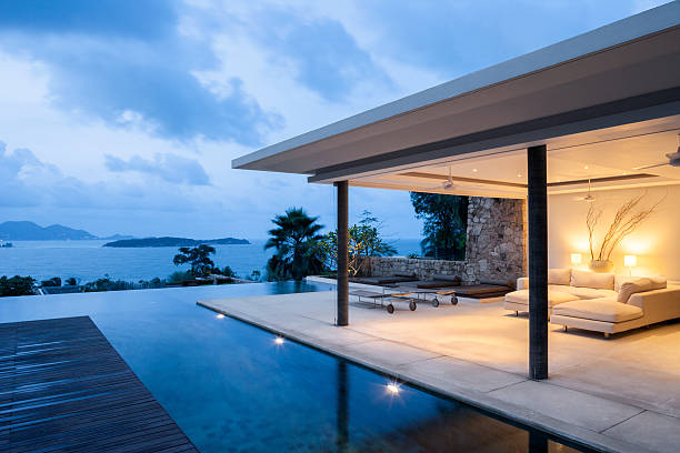 istock Tropical Island Home 597936570