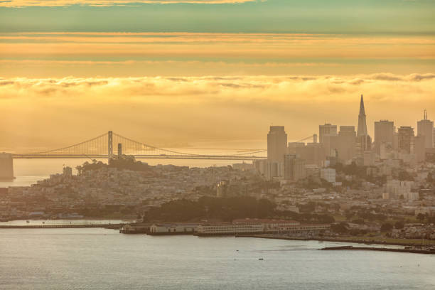istock San Francisco Downtown Skyline  at sunrise 597936806