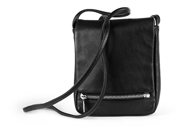 istock man's leather black bag isolated on white 597943876