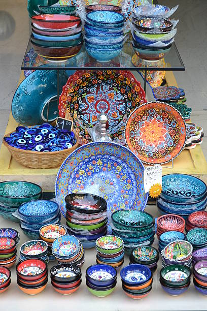 istock Athens Souvenir Dishes 597944304