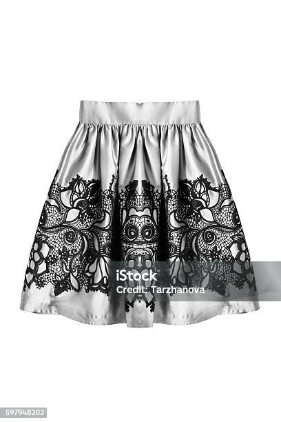 Satin Skirt Isolated Stock Photo - Download Image Now - Adult, Arts ...