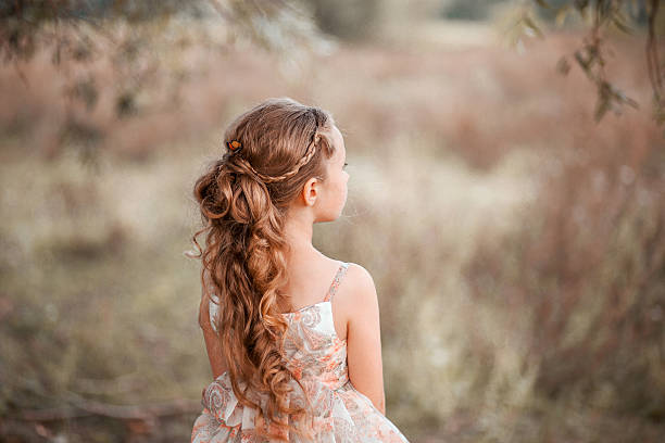 istock Child happy outddoors. 597951280