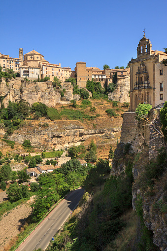 Monastería y casco antiguo de Cuenca, España photo