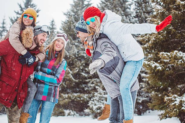 istock Vacation with friends on mountain 597959688