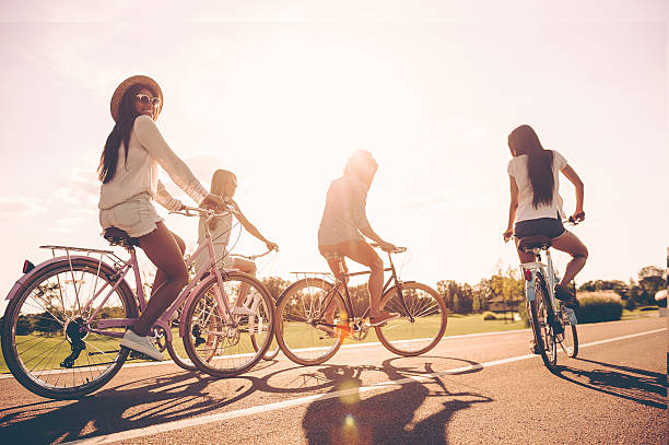 istock Perfect day for cycling. 597962526