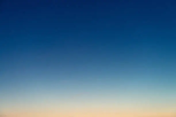 Photo of Graduated twilight horizon sky