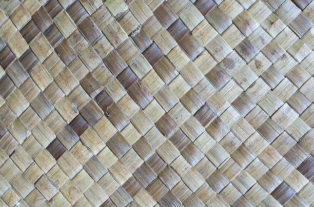 istock Mats made of pandanus leaves 597966756