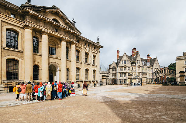 Bicycle parking at Oxford University