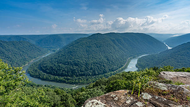 istock Grand View or Grandview in New River Gorge 597974080