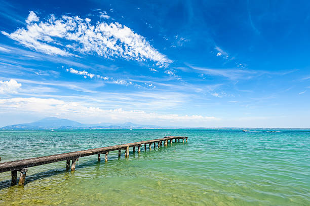 Garda lake, Desenzano, italy