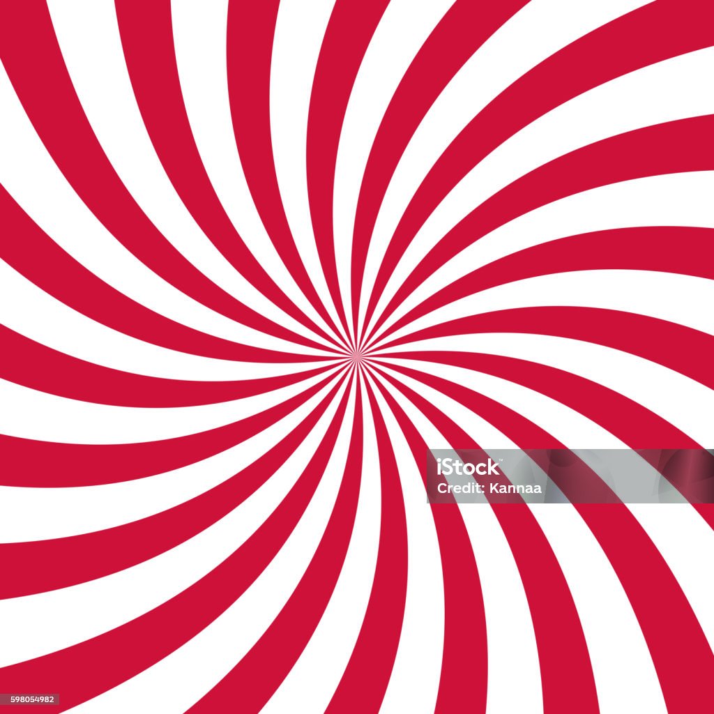 Fondo de patrón radial girado. Ilustración vectorial - arte vectorial de Espiral libre de derechos