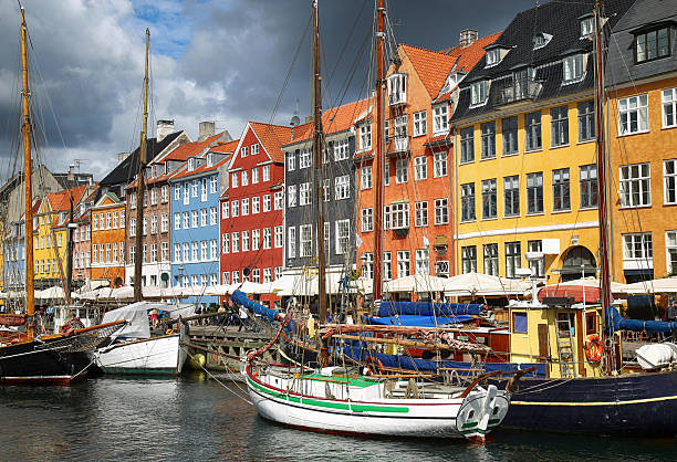 istock Nyhavn (new Harbor) in Copenhagen, Denmark 598061542