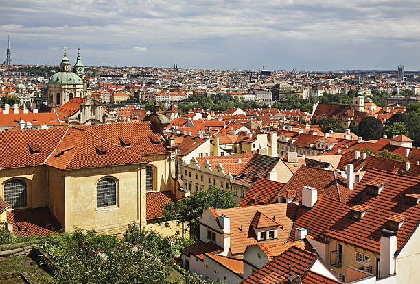 istock Panoramic view of Prague. Czech Republic 598064404