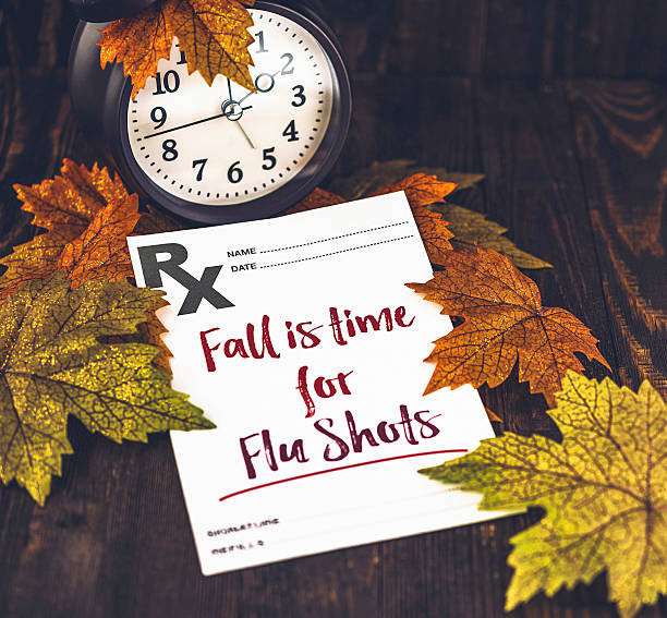 Preventative healthcare. Fall is time for Flu Shots Preventative healthcare. Fall is time for Flu Shots flu vaccine photos stock pictures, royalty-free photos & images