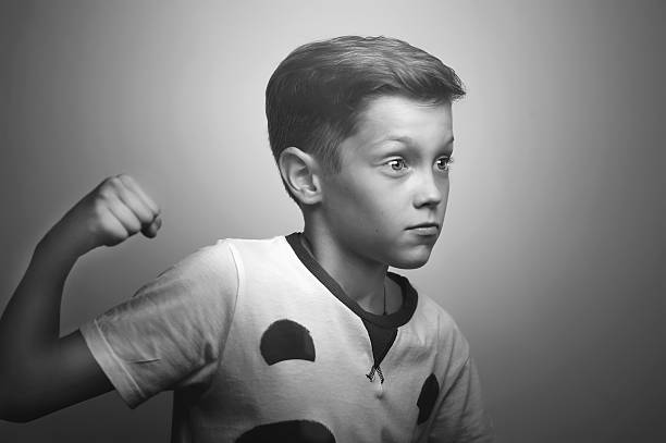Portrait of a boy (B/W)
