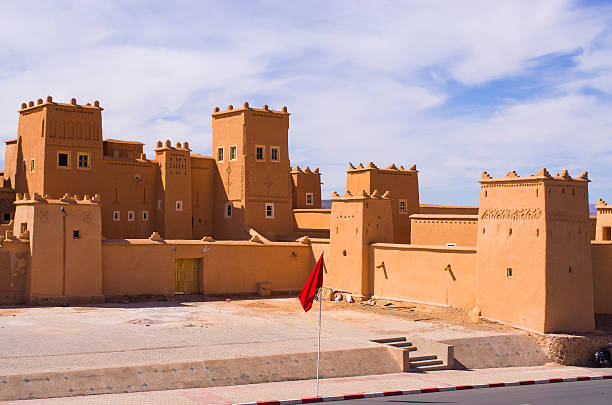 Famous kasbah Taourirt in Ouarzazate, Morocco