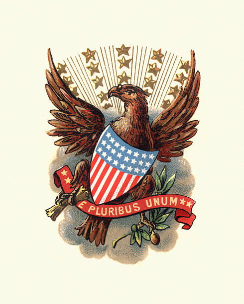 istock Coat of Arms of USA, 1898 598069524