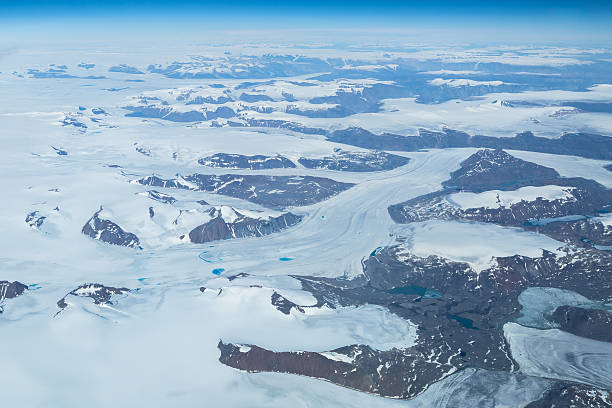 Greenland westcoast stock photo