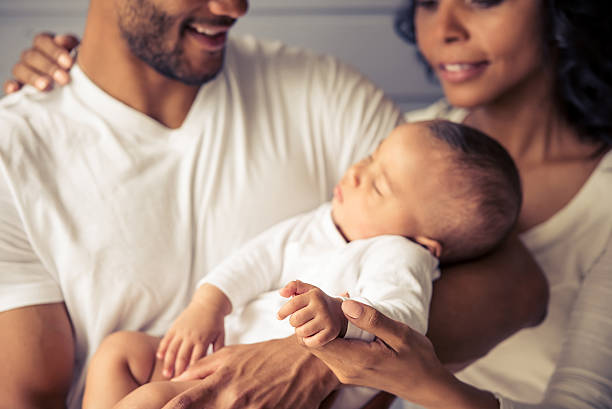 Afro American family