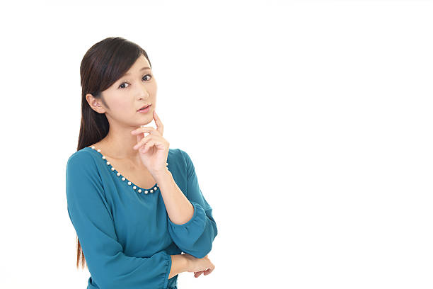 istock Uneasy Asian woman 598075822