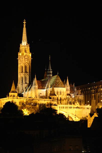 istock budapest - san mathias church at night 598080686