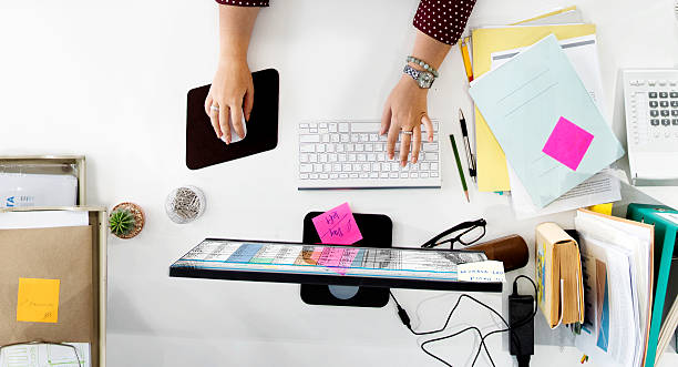 istock Business Team Working Busy Workplace Concept 598085910