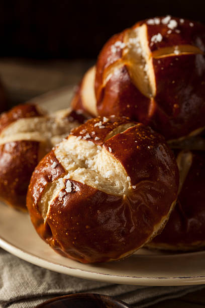 istock Homemade German Pretzels Rolls 598086032