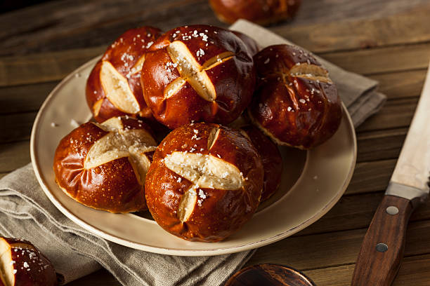 Homemade German Pretzels Rolls