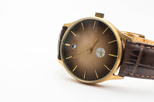 istock Vintage Wrist watches on white background. 598088918
