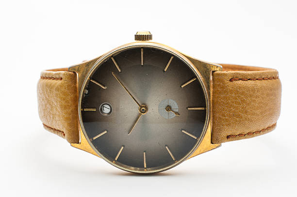 istock Vintage Wrist watches on white background. 598088932