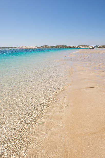istock Turquoise ocean water sandy beach Australia 598089920