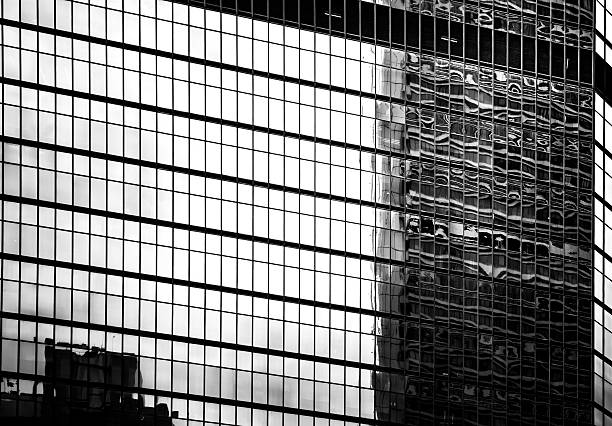 istock windows of business building with B&W color 598090298