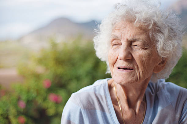 istock Senior Woman Outdoors, Feeling Lost 598093834